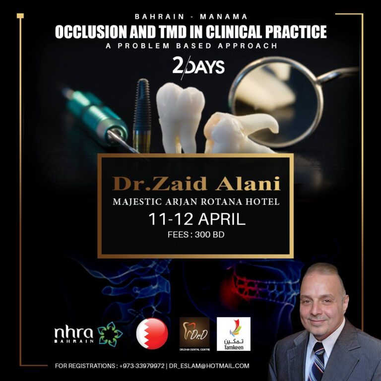 BAIRD: Bahrain: Occlusion And TMD In Clinical Practice
