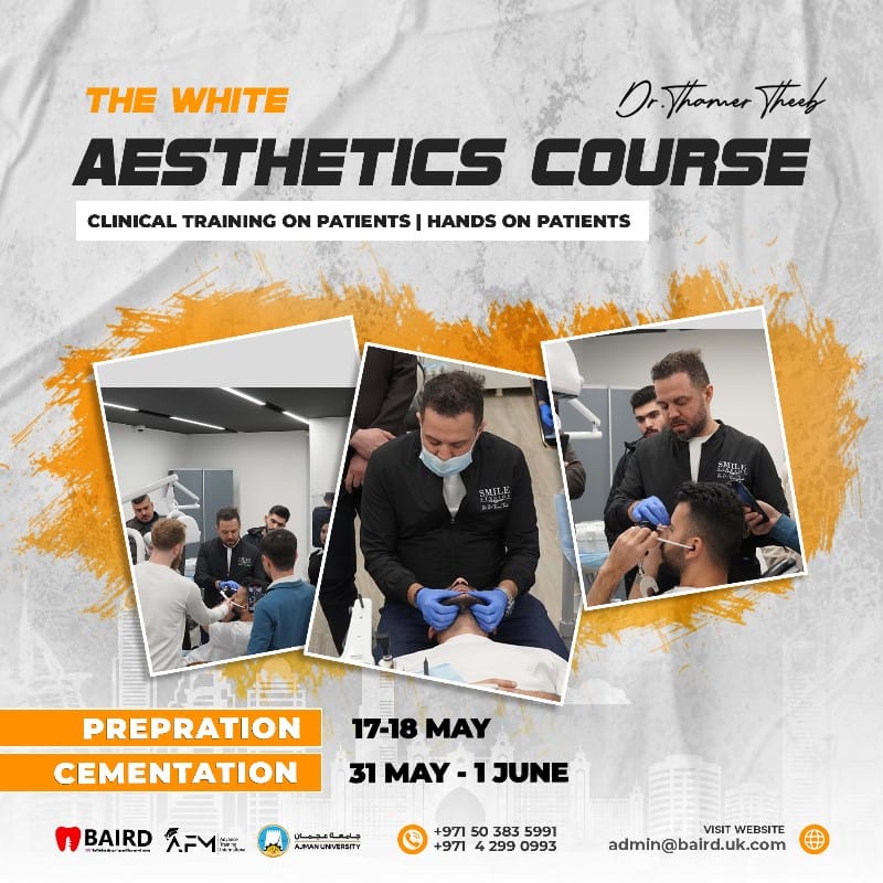 The White Aesthetics Course – Clinical Hands-on Training on Patients